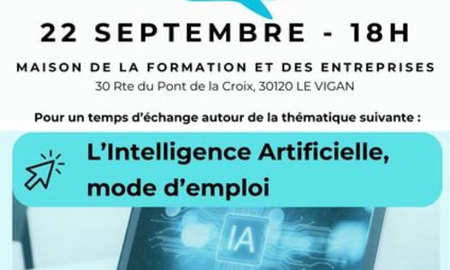 After Work &laquo; L'Intelligence Artificielle, mode d'emploi &raquo;