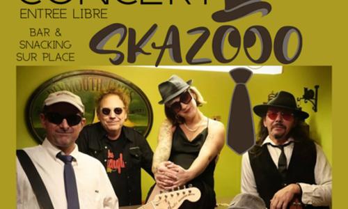 Concert Live ! Les Skazooo à la Brasserie La Grande Casserole