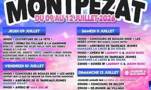 F&ecirc;te votive de Montpezat