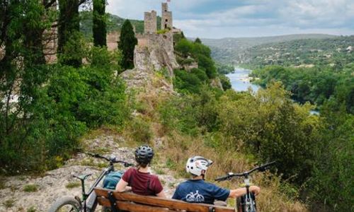 Parcours VTT n&deg; 17 : balcon de la vall&eacute;e du Rh&ocirc;ne
