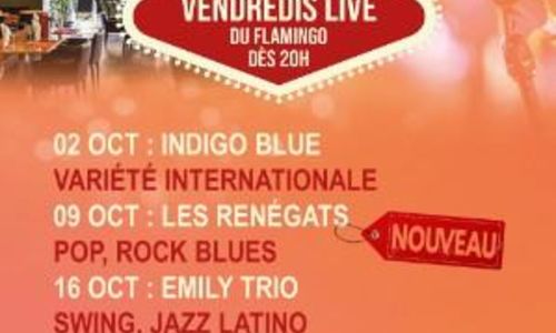 Les vendredis live - Casino Flamingo