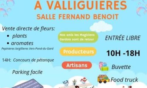 March&eacute; aux Fleurs et Artisanal