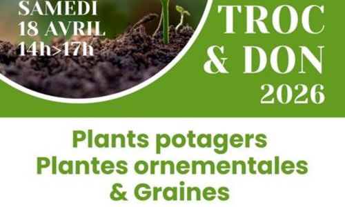 Troc/Don Plants potagers-plantes ornementales & graines