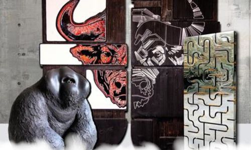 Exposition David Coquet, Dedall, Piani - Chapelle des Capucins