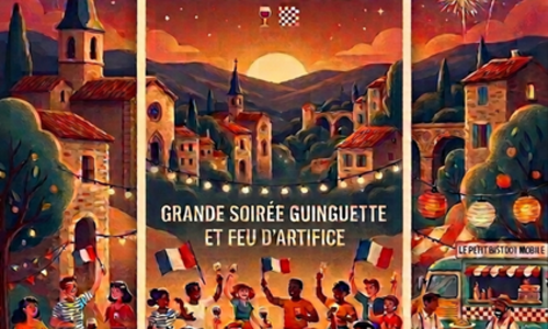 Soir&eacute;e guinguette - Feu d'artifices