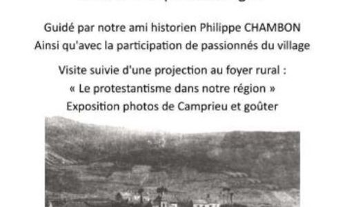 Visite Historique de Camprieu