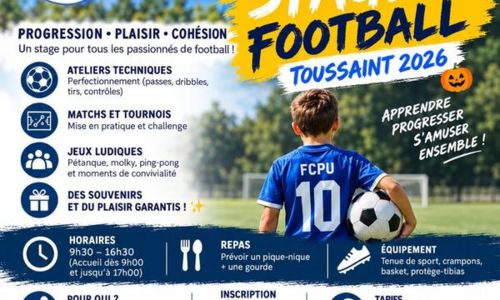 Stage de football