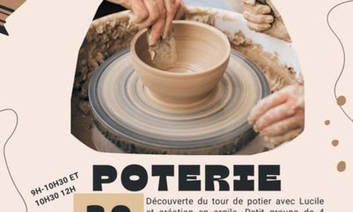 Atelier cr&eacute;atif - Poterie