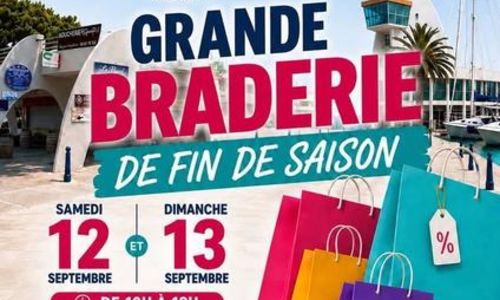 Braderie de fin de saison - Port Camargue