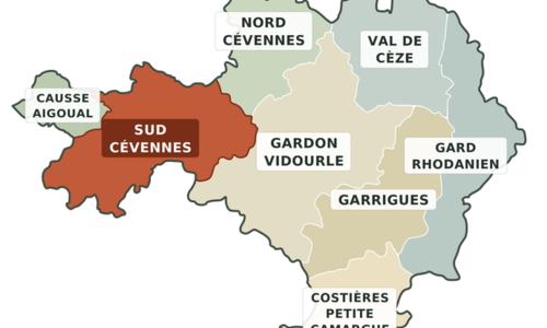 Massif forestier Sud C&eacute;vennes - Zone de vigilance 302