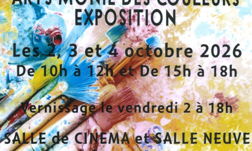 Exposition : Arts'monie des couleurs