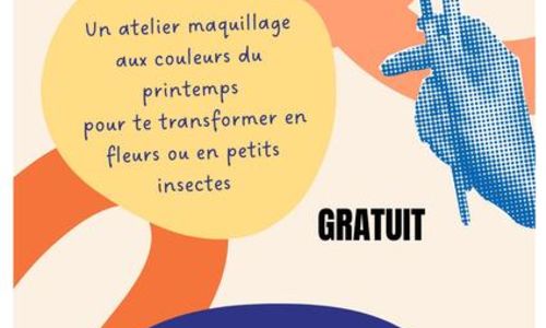 Maquillage de printemps &agrave; l'Office de tourisme