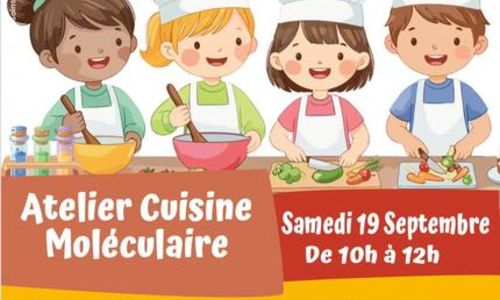 Atelier - Cuisine mol&eacute;culaire