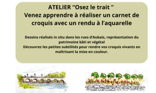 Ateliers de dessin pour adultes "Osez le trait"