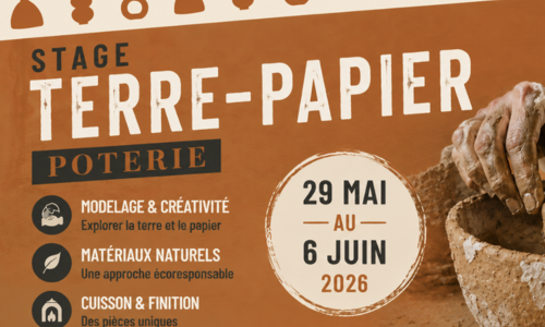 Stage Terre-papier Poterie
