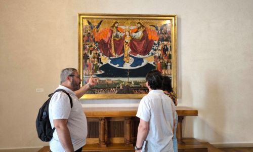 Surprise au mus&eacute;e