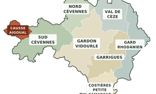 Massif forestier Causses Aigoual - Zone de vigilance 301