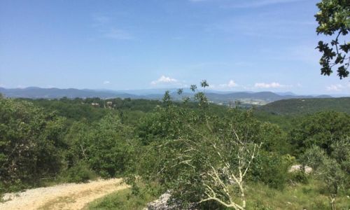 Descente dans les Gorges &agrave; Plan de Quittard et Plage de Terris (Gravel)