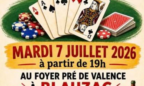 Soir&eacute;e cartes