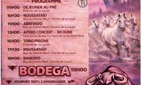 Journ&eacute;e taurine &agrave; Codolet