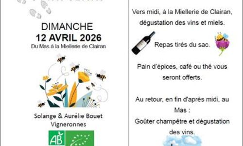 Randonn&eacute;e et Portes ouvertes du vin au miel