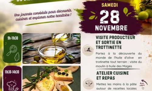 Journ&eacute;e Escapade Gourmande - Du silex &agrave; l'huile d'olive