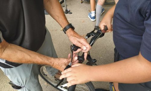 Atelier mobile &laquo;Roulons &agrave; v&eacute;lo&raquo;