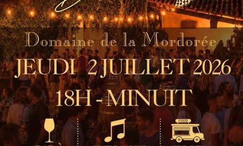 Soir&eacute;e festive au domaine de la Mordor&eacute;e