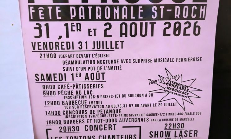 Fête de la Saint Roch_Peyrusse