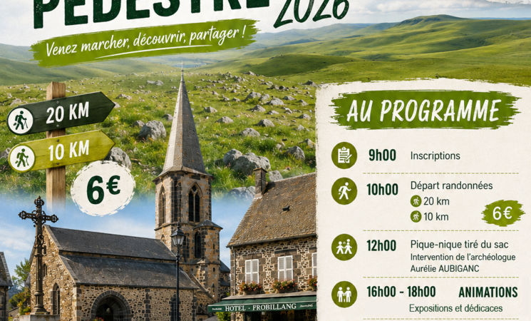 Etape du Tour du Cantal Pédestre_Saint-Saturnin