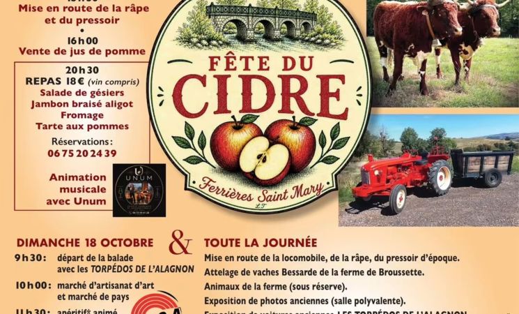 Fête du cidre et du Terroir_Ferrières-Saint-Mary