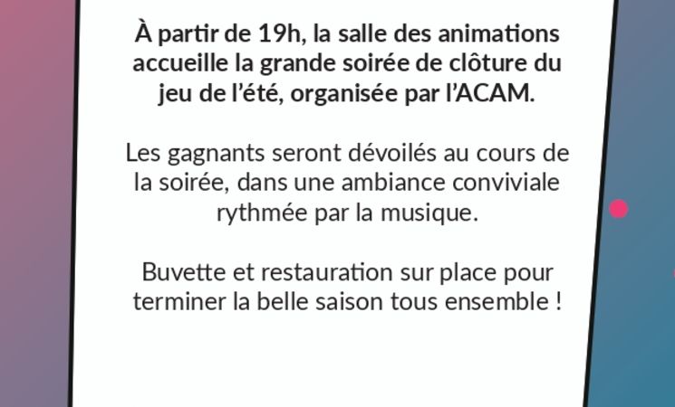 Soirée de l'ACAM_Massiac