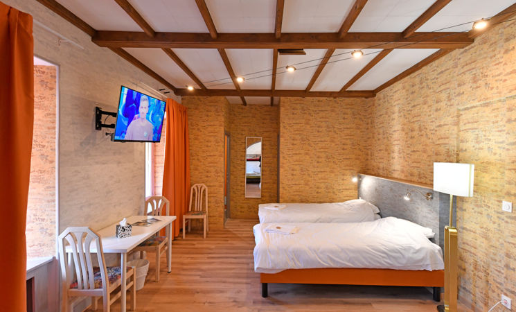 Chambres pour 6 pers