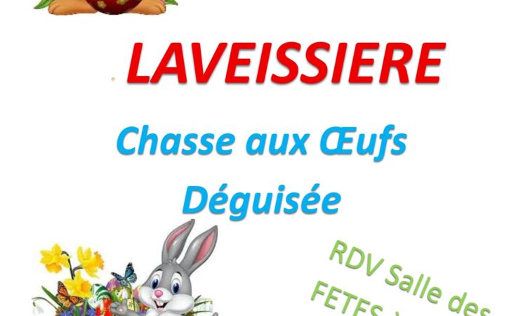 Chasse aux œufs déguisée_Laveissière