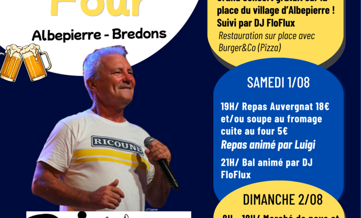 Affiche fête du four 2026