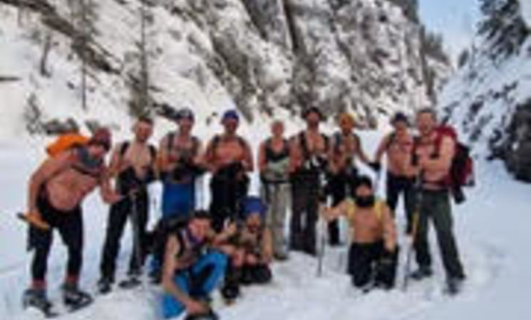 Marche en forêt exposé au froid