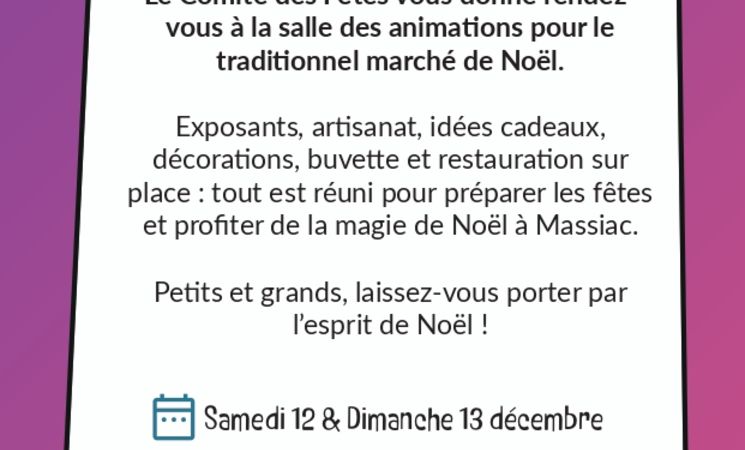 Marché de Noël_Massiac