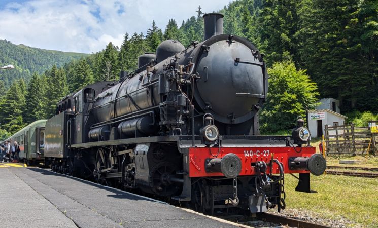 Le Train du Tour de France au Lioran_Le Lioran