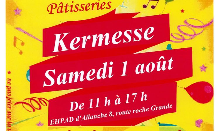 Kermese - Les amis de la Roche Grande_Allanche