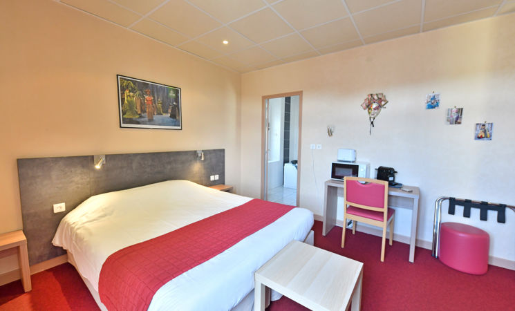 Hotel Les portes du Cantal - Chambre double