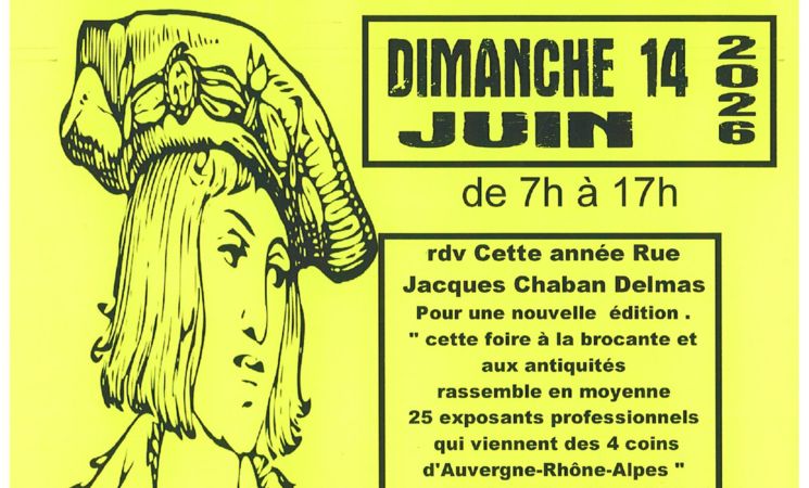 Brocante - Foire aux antiquités_Massiac