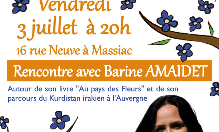 Affiche rencontre Barine AMAIDET