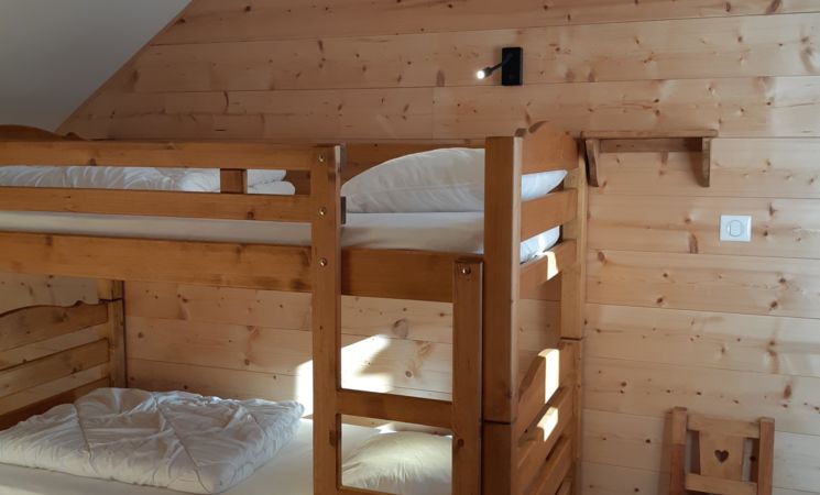 Chambre 3: 2 couchages 90x190