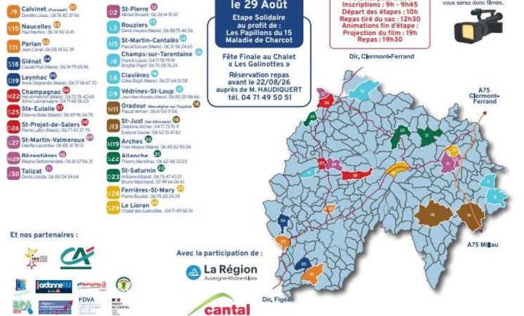 Etape finale du Tour du Cantal Pédestre_Le Lioran