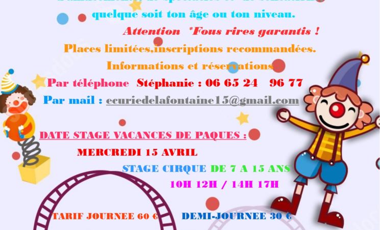 Stages Poney à l'Ecurie de la Fontaine_Charmensac