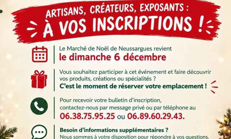 Marché de Noël_Neussargues-Moissac