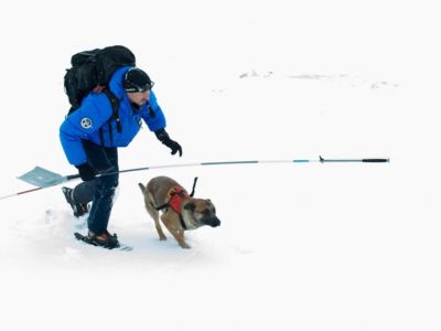 Info et prévention sur les activités de montagne hivernales par le PGHM