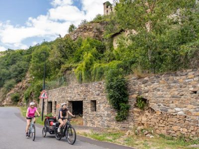 Liaison cyclable : des rives de l'Alagnon aux monts du Cantal
