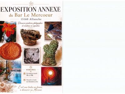 Exposition - Peintures, photographies et créations artistiques