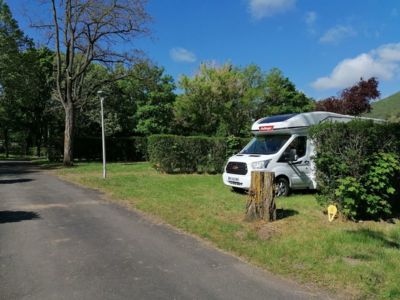 Aire d'accueil camping-car Park de Massiac - Camping de l'Alagnon